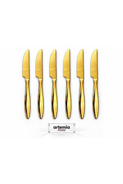 Artemia Home 6-Piece Dining Knife Set Mercan