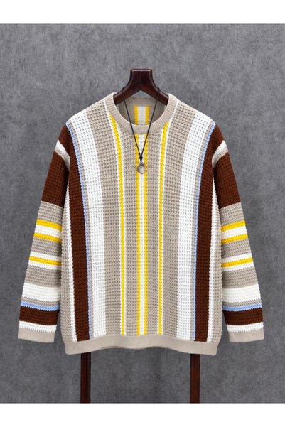 FıttingRoom Oversize Striped Knitwear