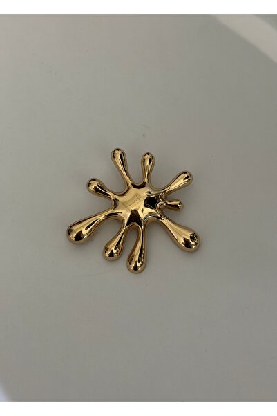 KİLİGİSTANBUL GOLD RENK UME BROŞ