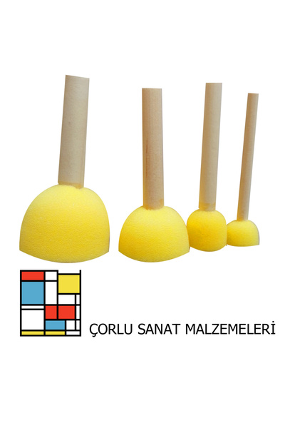 Cadence Ponpon Fırça Seti (4 Adet)