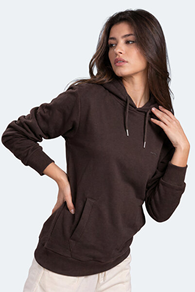 Slazenger Kezio I Women's Brown Sweatshirt