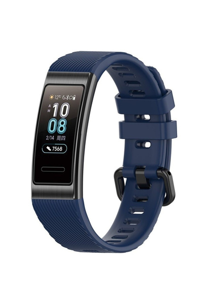 XGSM Curea din silicon pentru Huawei Band 3/4 Pro - Albastru marin