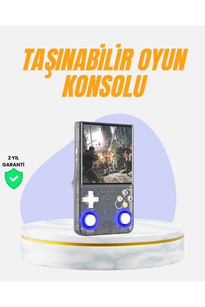 helinaria Çift Joystickli Retro Oyun Konsolu 2500mAh Bataryalı
