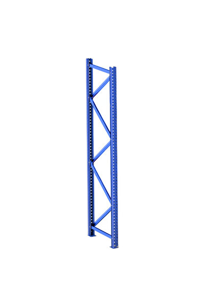 NO BRAND Πλαίσιο ραφιών παλετών 3000x800mm 1.5mm Μπλε - 10007
