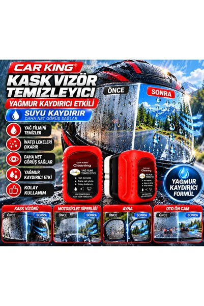 Hard Guard Kask Yağmur Kaydırıcı – Motosiklet Vizör Su İtici ve Cam Temizleyici