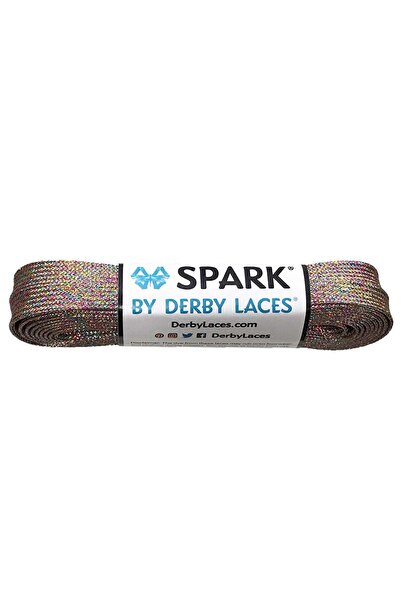 Derby أربطة أحذية التزلج سبارك - متعددة الألوان ميراج 54 بوصة