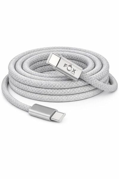 FOX CORE 120W Fast Charging Cable, 6.6ft(2m) USB A to Type C Woven Fast Charg...