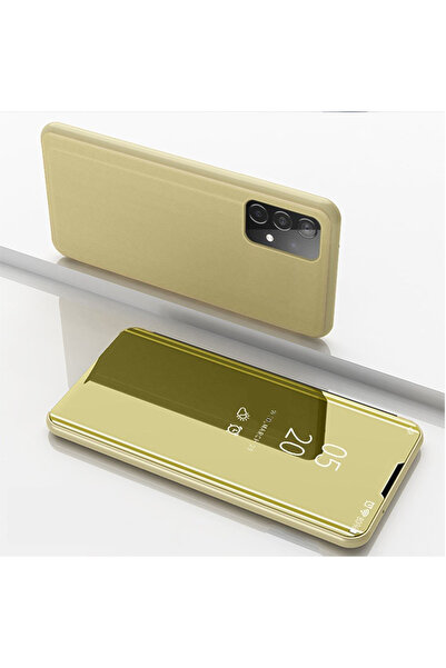 ERBORD Husă Clear View pentru Samsung Galaxy A52 / A52s, Auriu