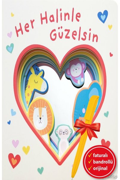 Net Çocuk Yayınları مجموعة Alfa Kalem+</DNTCTMS> Aynalı Kitap - Her Halinle G...