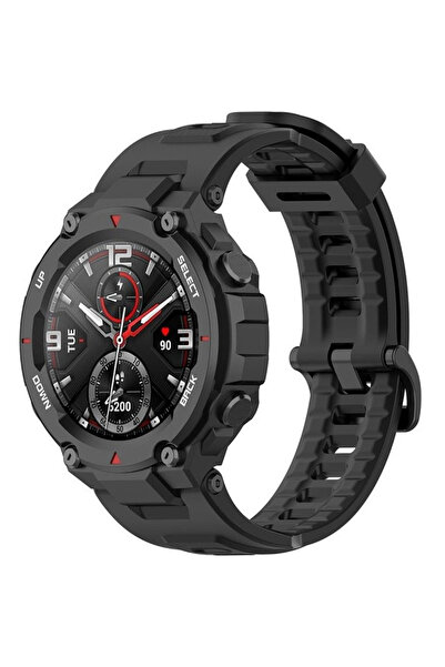 XGSM Curea de silicon pentru Amazfit T-Rex/T-Rex PRO, Negru