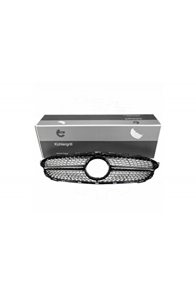 ESEN SKV Gril radiator Diamant, negru lucios, fără cameră, Mercedes Clasa C (...