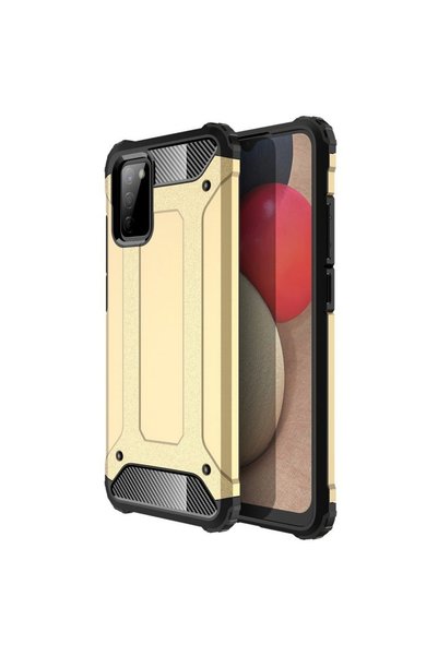ERBORD Husă TECH ARMOR pentru Samsung Galaxy A02s, Auriu