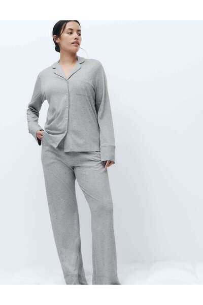 Marks & Spencer Pamuklu Modal Karışımlı Pijama Takımı