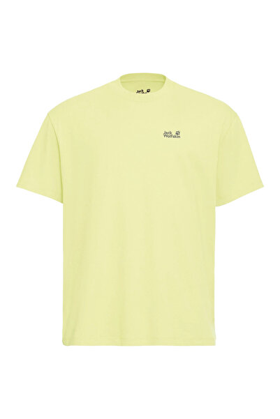 Jack Wolfskin Ανδρικό T-shirt Celebrate The Paw Original SS 2026-Κίτρινο-M