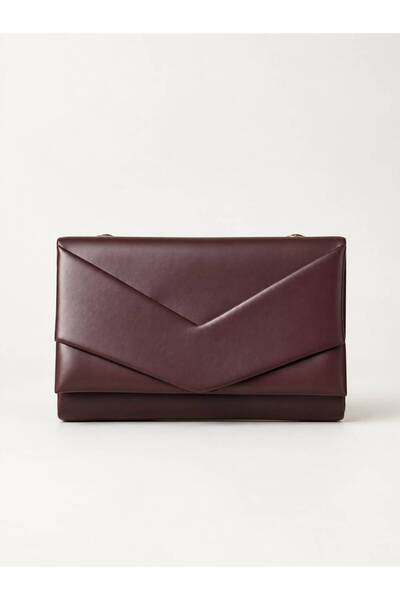 Moom Bag Women's Bitter Brown Envelope Box Shoulder Bag