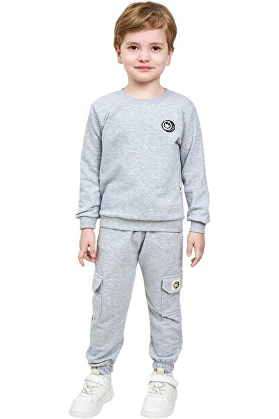 GENERAL Unisex Kids Cotton Tracksuit Set – Soft Sweatshirt & Jogger Pants, Co...
