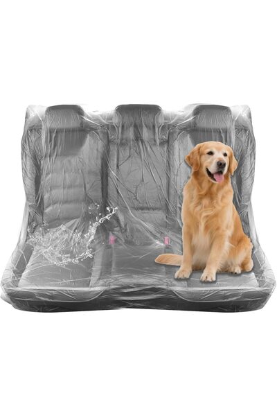 Generic 20 Pack Disposable Car Seat Cover for Back Seat, Thicken Plastic Back...