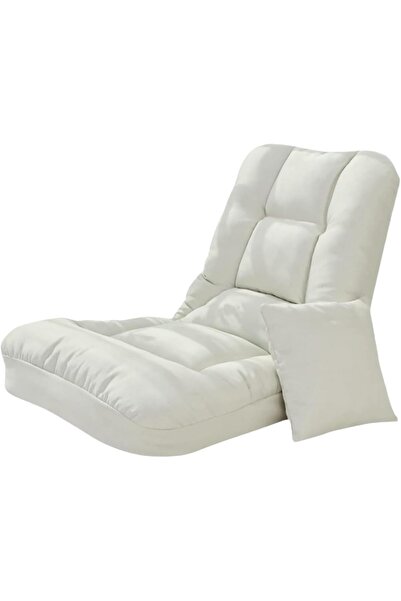Generic Floor Chair,Folding Gaming Chair with Back Support and Pillow,5 Adjus...