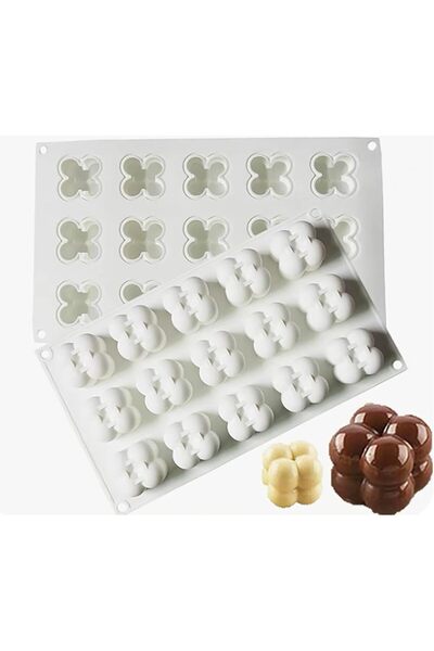 Generic 3D Stone Silicone Molds,Baking Mold for Mousse Cake, Fondant Mold Sil...