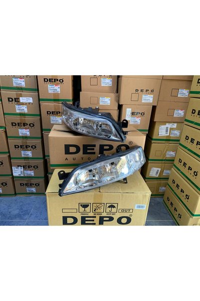 Depo Opel Vectra B Makyajlı 1999-2001 Arası Sağ Ve Sol Far Takım 1216053 / 1216054