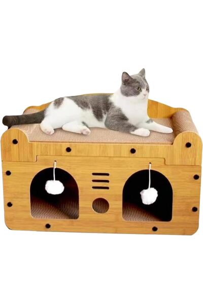 Generic Multifunction Cat House, Large Cat Beds For Indoor Cats,Cat Scratcher...