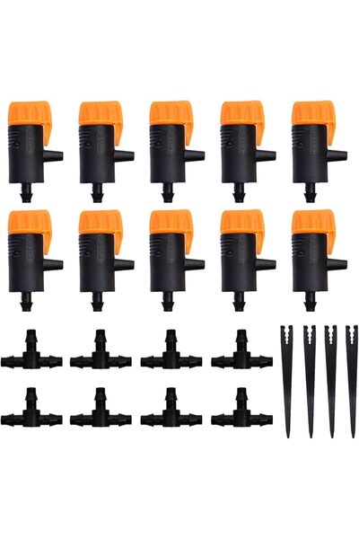 Generic Garden Irrigation Kit,Adjustable Micro Drip Dropper,Hose Bracket for ...