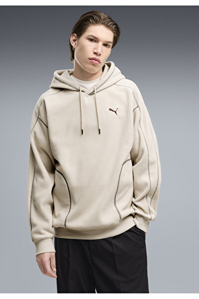 Puma Pánská zimní mikina s kapucí Essentials Elevated Relaxed