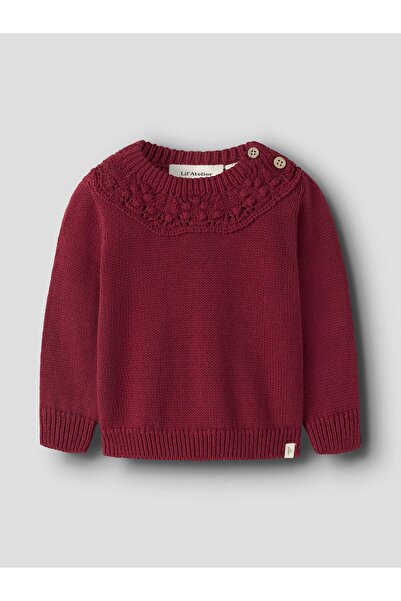 Lil' Atelier Baby Strickpullover Loose Fit