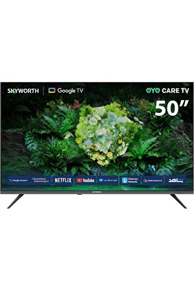Generic SKYWORTH 50G6500G - 50" UHD 4K 60Hz LED TV with Google TV, Chameleon ...