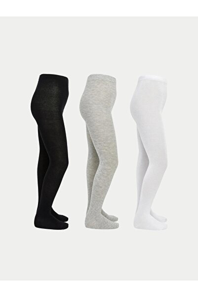 LC Waikiki Girl's Pantyhose 3-Pack (W6)