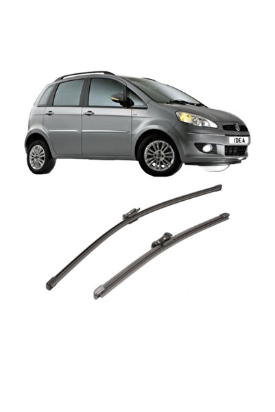 VALEO Set of car wipers FIAT IDEA (350_) 2003-2010, for windshield, Silencio ...