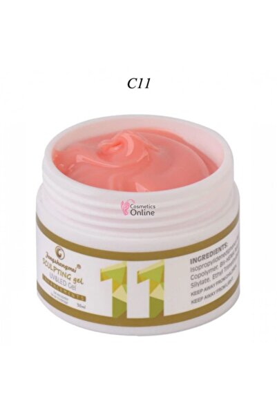 FSM Gel UV / LED de sculptură/consolidare, 50ml XL - 11 Venetian Rose
