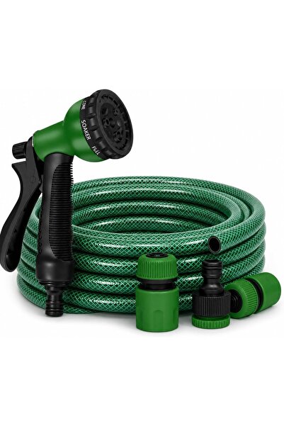 Generic Soft Braided 15meter PVC Tubing - 1/2" High Pressure Green Flexible 3...