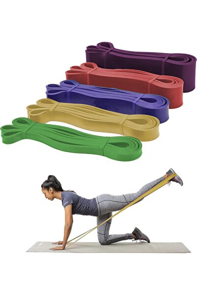 Generic Anythingbasic Ab Resistance Band Latex Exercise Band Perfect for Mobi...