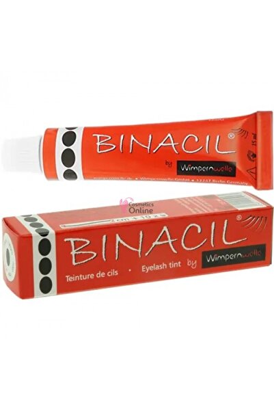 Binacil Vopsea pentru gene si sprancene Negru, 15 ml, art 50479