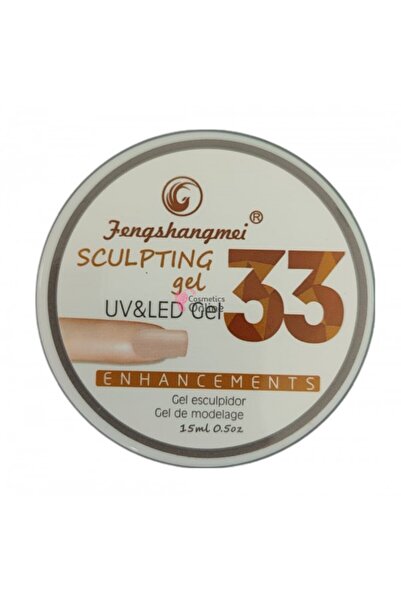 FSM Gel UV / LED Sculpting Gel de constructie, 15ml - 33 Milky Nude