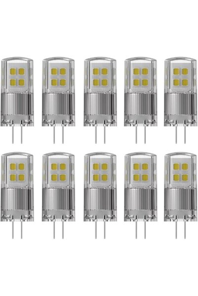 Generic G4 LED PIN lamp 12V Dimmable 320 ° 2W Warm White 2700K - Pack of 5