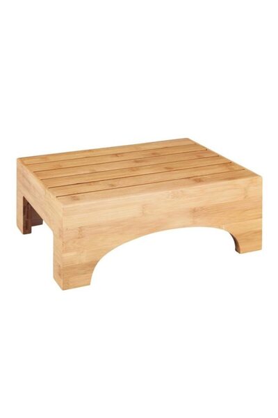 Wenko Scaun înălțător BAMBOO, 40x30x15 cm