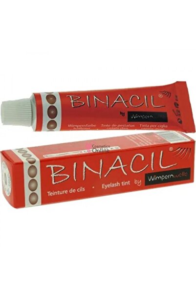 Binacil Vopsea pentru gene si sprancene Maro deschis, 15 ml, art 50851