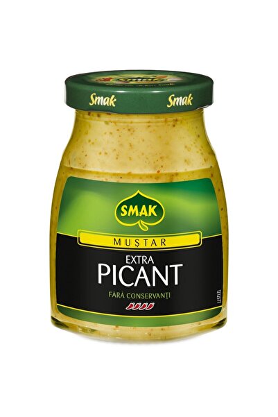 SMAK Set 5 x Mustar Extra Picant, Smak, 180 g