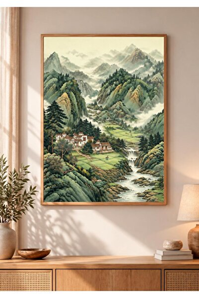 Tuba Decor Επιτραπέζια ζωγραφιά με ξύλινο πλαίσιο ενός τεμαχίου