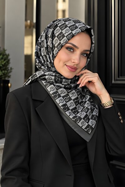 İmajButik Smoked Patterned Soft Scarf