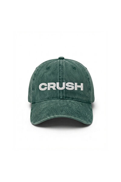Tresore CRUSH Nakışlı Pamuk Yıkamalı Şapka / CRUSH Nakışlı İşlemeli Günlük Ay...