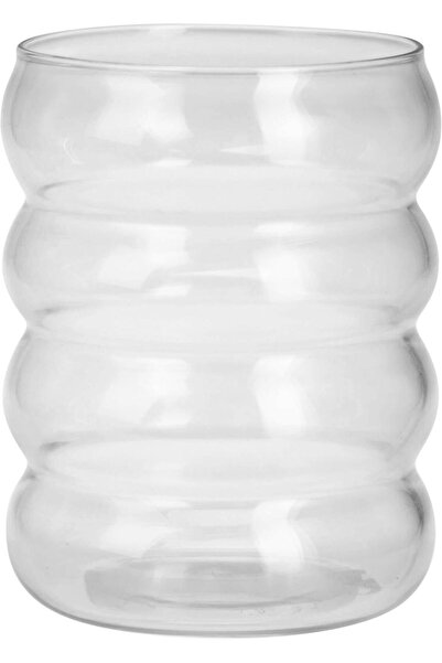DecoDepot Διαφανές γυάλινο ποτήρι, 370 ml