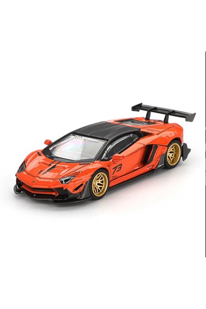 mini gt LB WORKS Lamborghini Aventador Limited Edition Orange MDX 2025 MGT01133