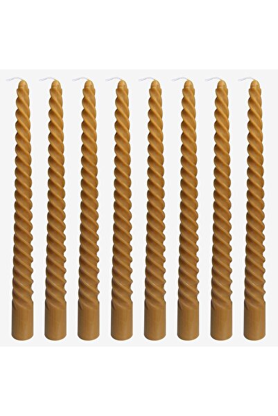 Generic مجموعة من 4 شموع مخروطية الشكل، شموع غير معطرة بطول 10 بوصات، شموع طو...