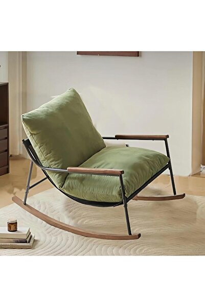Generic كرسي هزاز, Comfort Lounge Chair for Porch And Garden 44 X 26in