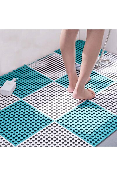 Generic Bathtub Shower Toilet Mat Non-Slip Splicing With Massage Bumps Big Dr...