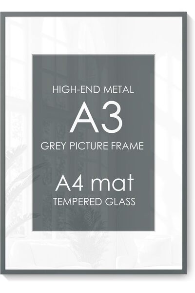 Generic إطار صورة 8x10، عرض صور 5x7 مع مات أو 8x10 بدون مات، عرض على الحائط أ...