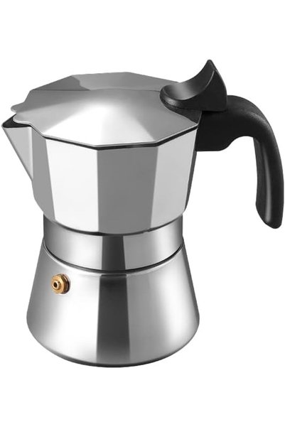 Generic SF901 Espresso Maker, 304 Stainless Steel Stovetop Moka Pot for Class...